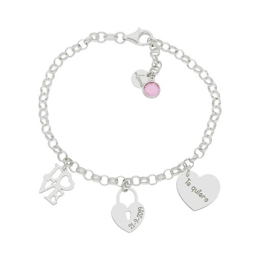 Love. Pulsera 'Mi Historia' prediseñada