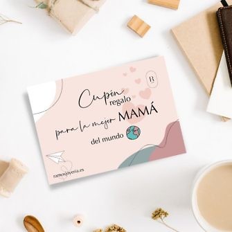 Tarjeta de regalo virtual para la mejor MAMÁ del mundo