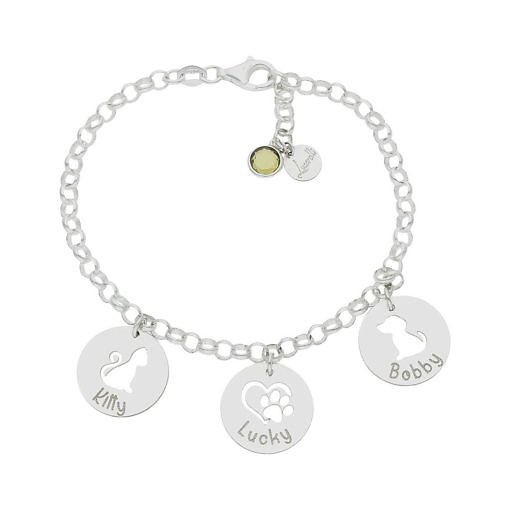 Mascotas. Pulsera 'Mi Historia' prediseñada