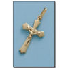 Cruz con Cristo en oro de 18 Kl (14x25mm)