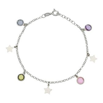 Pulsera/Tobillera con estrellas y piedras