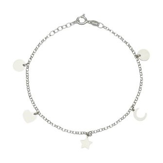 Pulsera/Tobillera mini charms mix