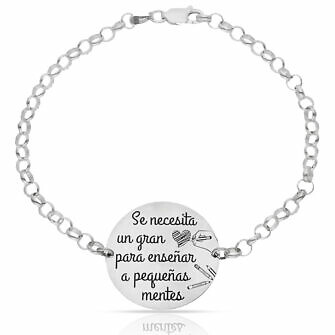 Pulsera Profe Se necesita un gran corazón AG334