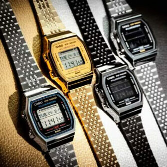 Relojes Casio vintage Bluetooth Podómetro smartphone smartwatchCasio Retro moderno
