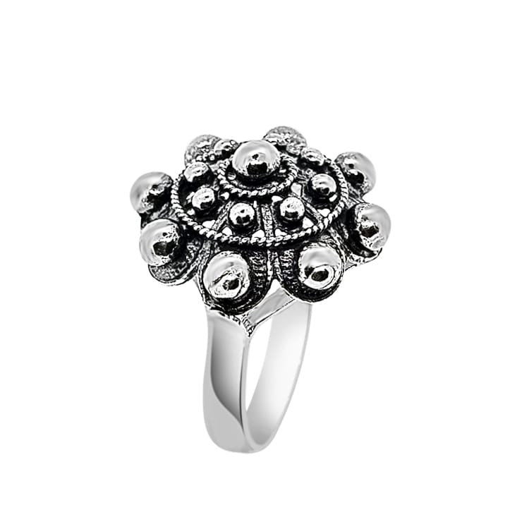 Anillo botón charro 22 mm