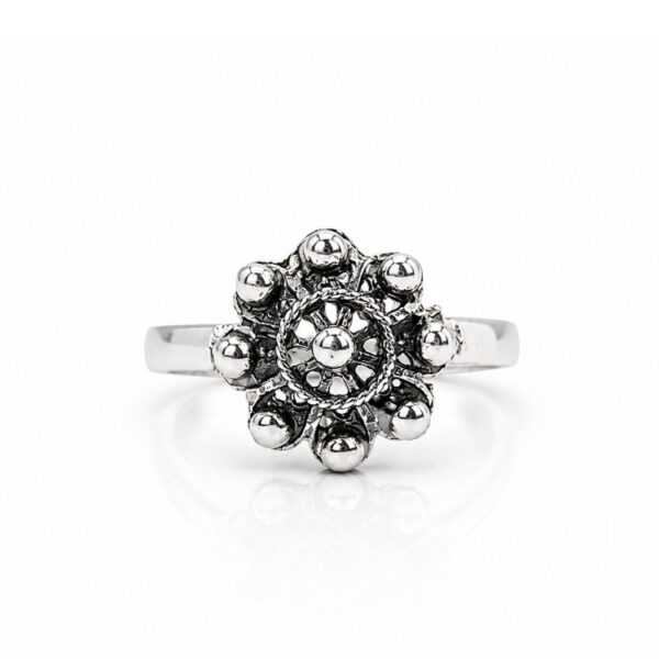 Anillo botón charro clásico de Salamanca