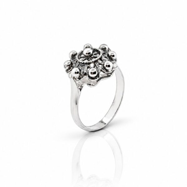 Anillo botón charro clásico de Salamanca