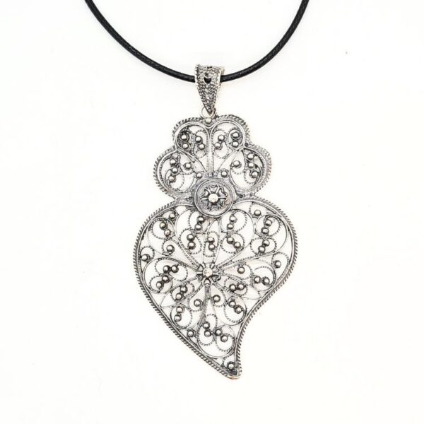 Colgante Filigrana Corazón Grande