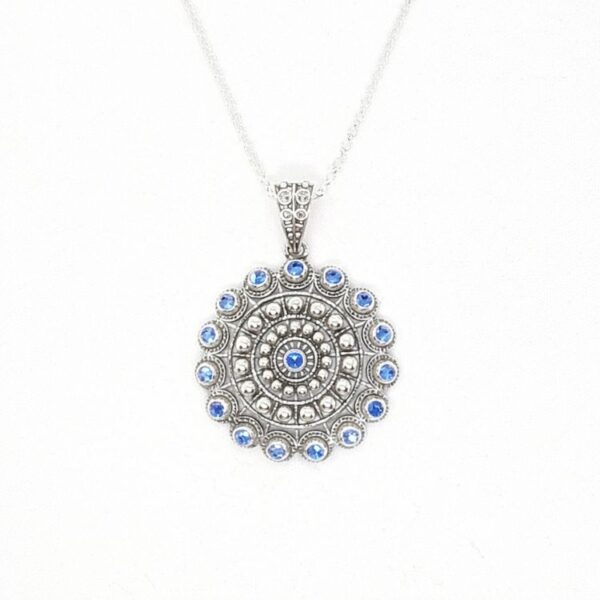 Colgante-charro-grande-cristales-color-S1412-azul