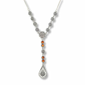 Collar Charro Constelación Naranja