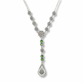 Collar Charro Constelación Verde Manzana