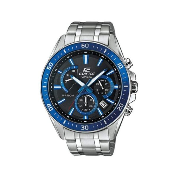 Reloj Edifice acero con esfera azul