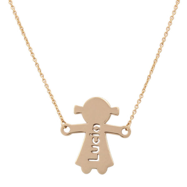 Gargantilla niña con nombre