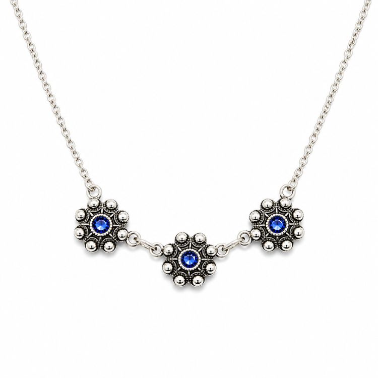 Gargantilla-Charra-3-Botones-Color-S1796-Azul