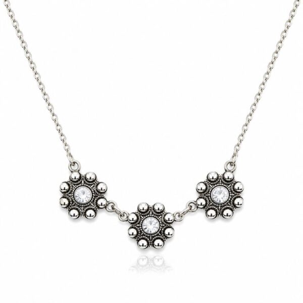 Gargantilla-Charra-3-Botones-Color-S1796-Blanco
