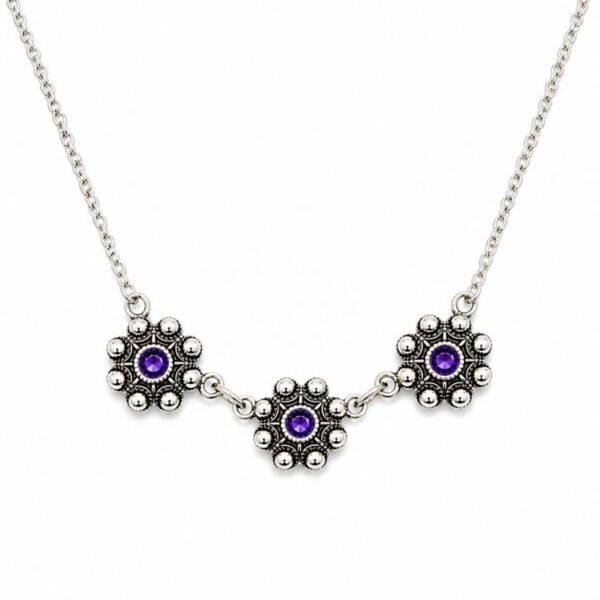 Gargantilla-Charra-3-Botones-Color-S1796-Morado