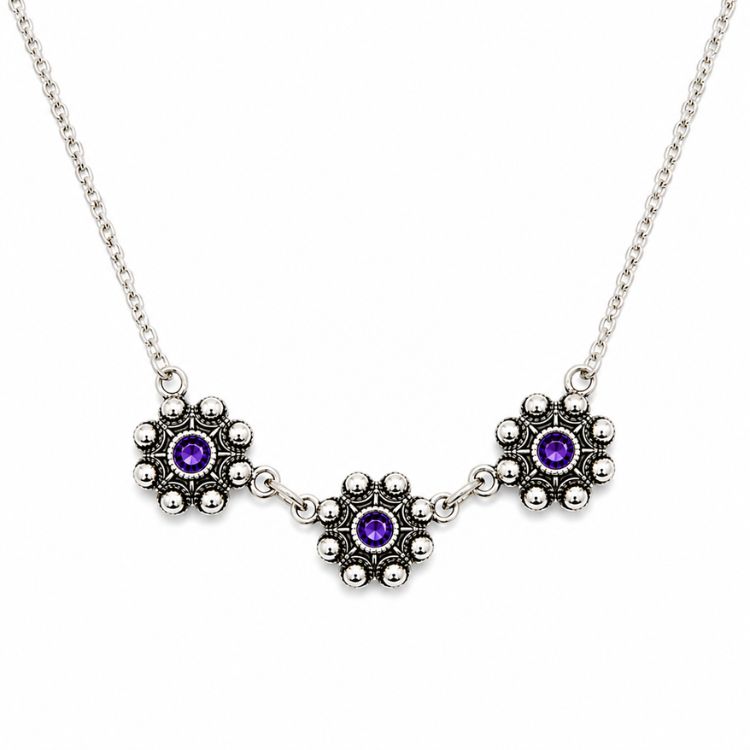 Gargantilla-Charra-3-Botones-Color-S1796-Morado