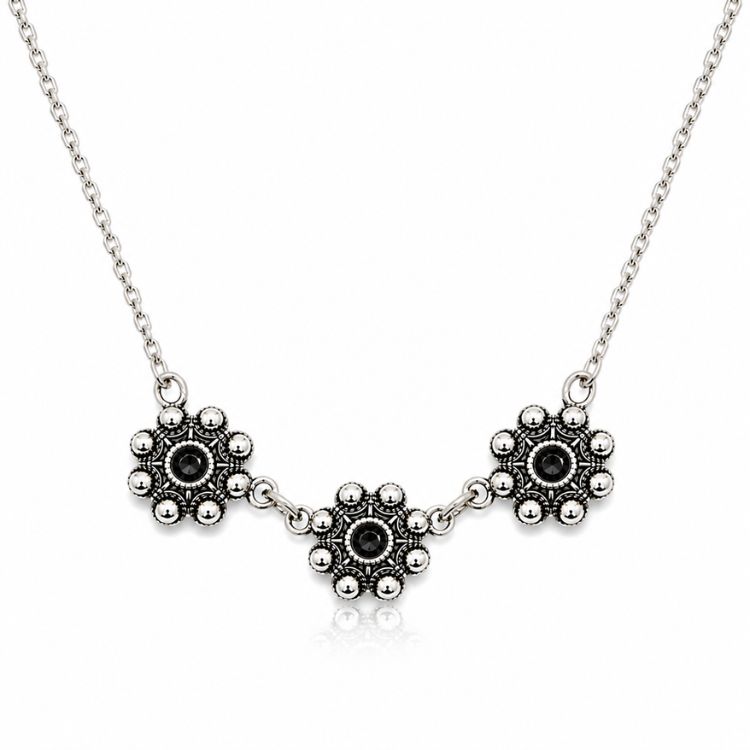 Gargantilla-Charra-3-Botones-Color-S1796-Negra
