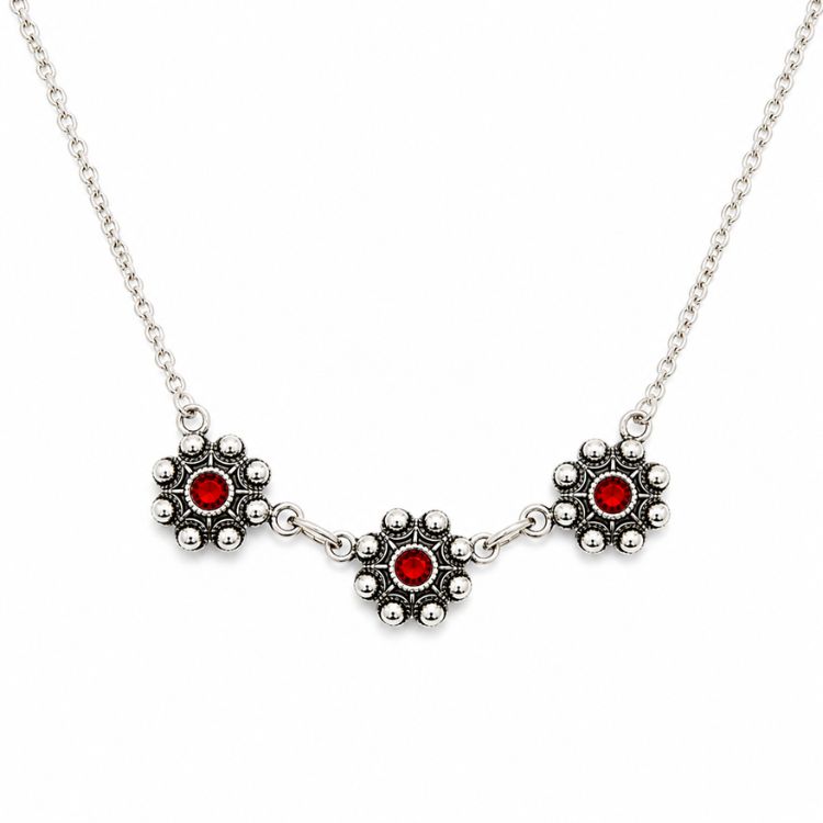 Gargantilla-Charra-3-Botones-Color-S1796-Rojo