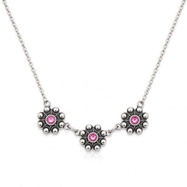 Gargantilla-Charra-3-Botones-Color-S1796-Rosa