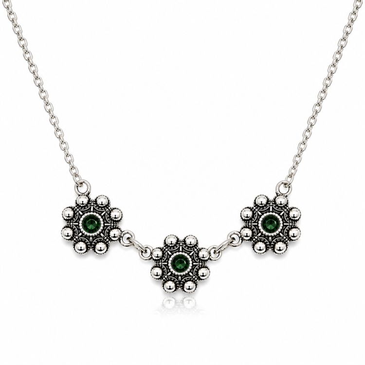 Gargantilla-Charra-3-Botones-Color-S1796-Verde