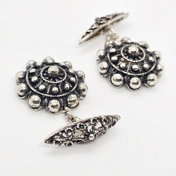 Gemelos Botón Charro Grande