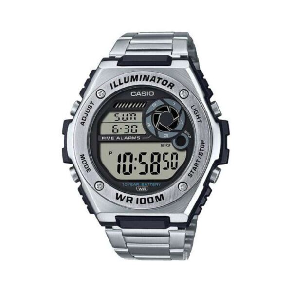 Reloj Casio iluminator digital pulsera de acero