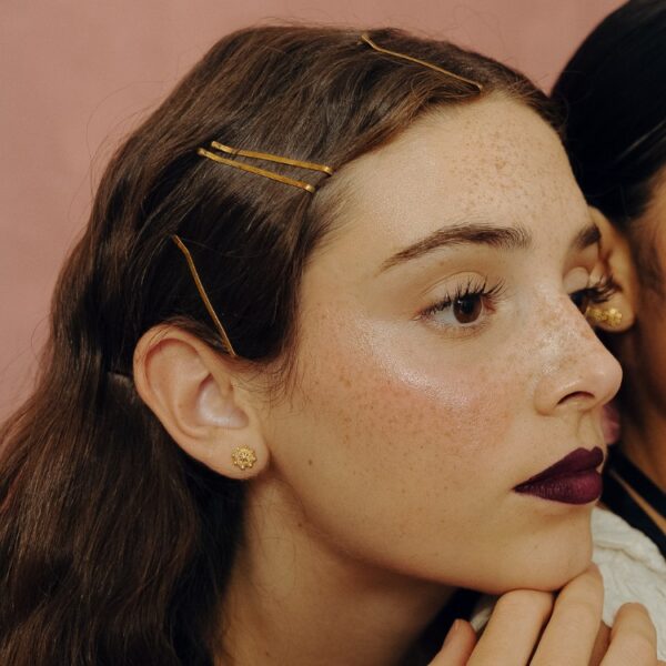 Pendientes charros oro mujer