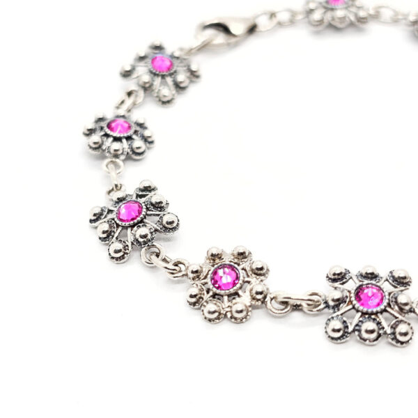 Pulsera Botón Charro Mixto Color