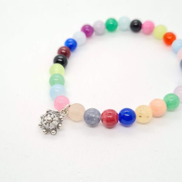 Pulsera charra niña bolas color