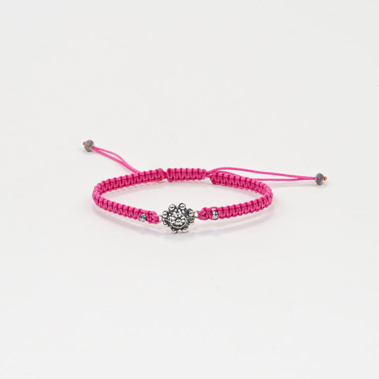 Pulsera charra hilo macramé colores - Imagen 6