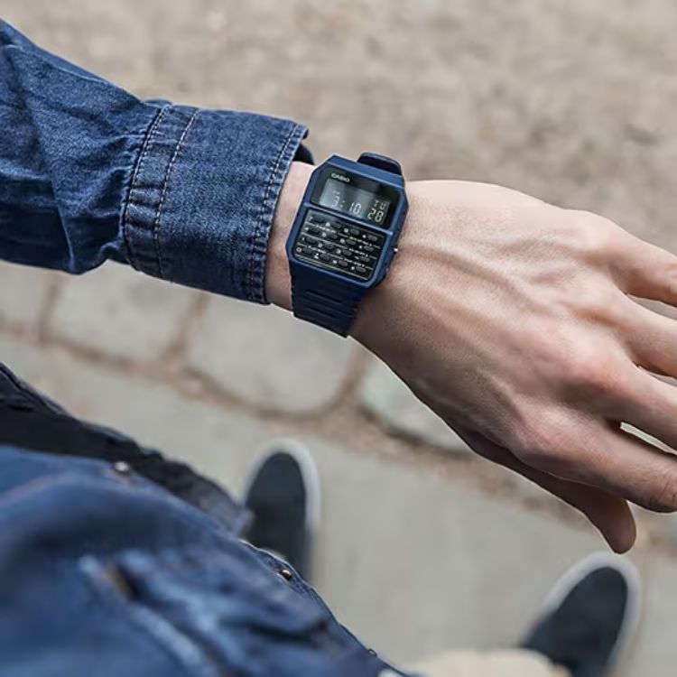 Reloj Casio Calculadora Azul - Imagen 2