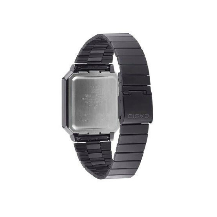 Reloj Casio Retro Vintage botones frontales negro - Imagen 4