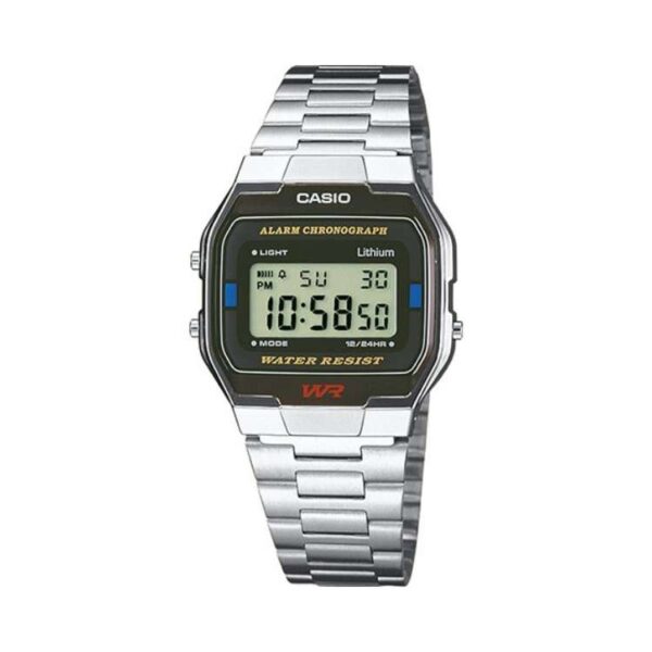 Reloj casio plateado iconic
