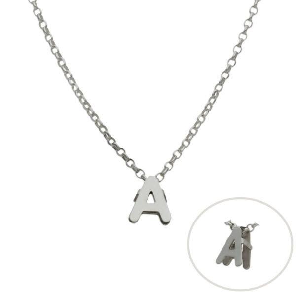 Gargantilla con letra inicial