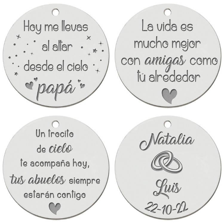 Medalla Ramo de Novia Personalizada - Imagen 10
