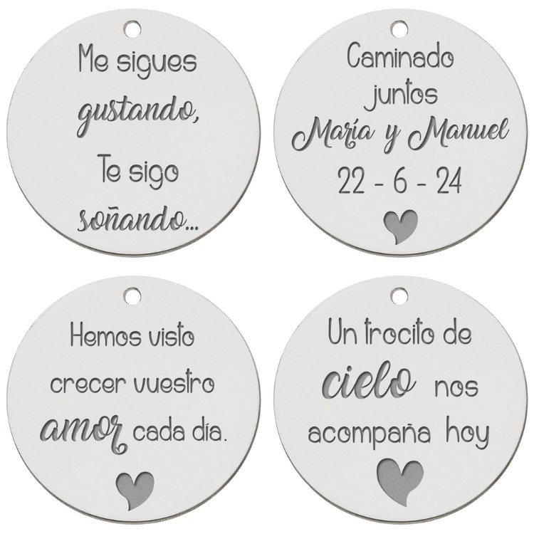 Medalla Ramo de Novia Personalizada - Imagen 11