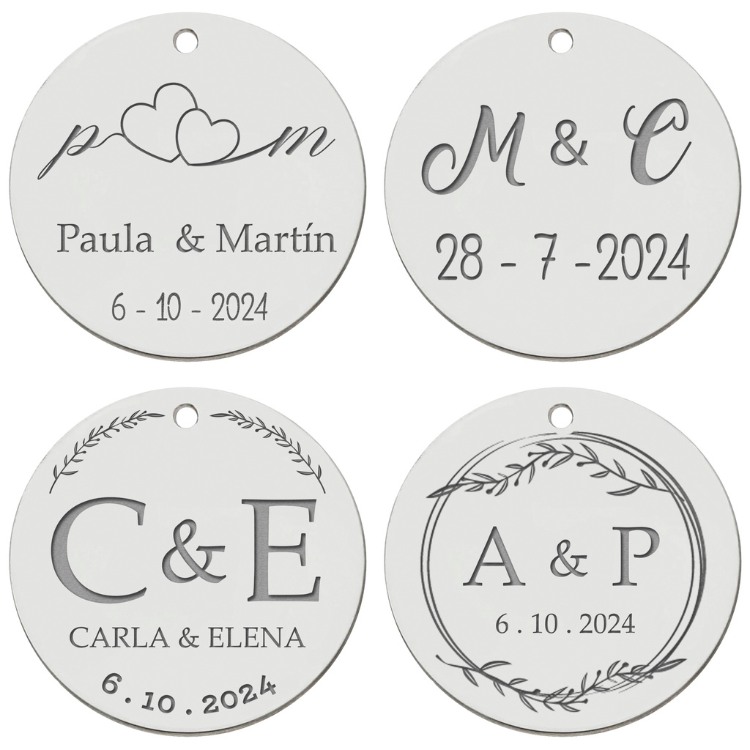 Medalla Ramo de Novia Personalizada - Imagen 5