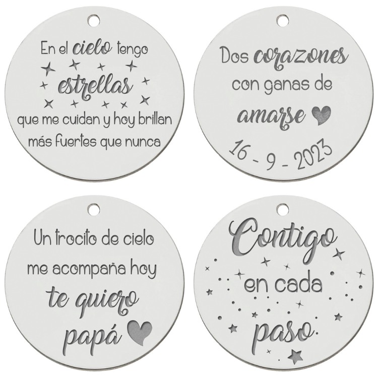 Medalla Ramo de Novia Personalizada - Imagen 7