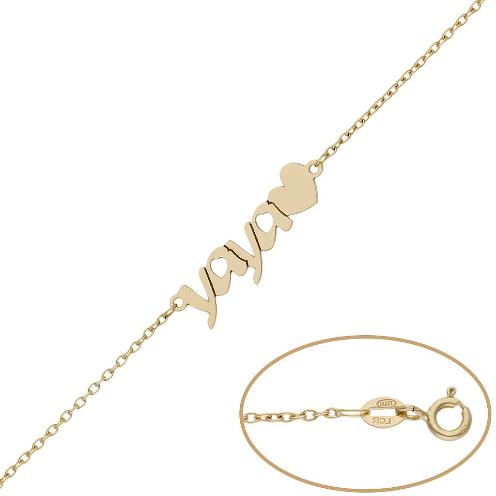 Pulsera yaya + corazón - Imagen 2