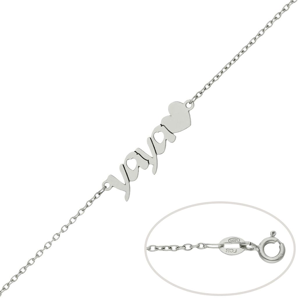 Pulsera yaya + corazón - Imagen 3