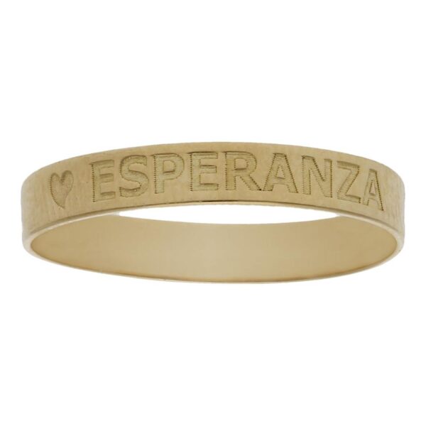 Anillo personalizable con un nombre