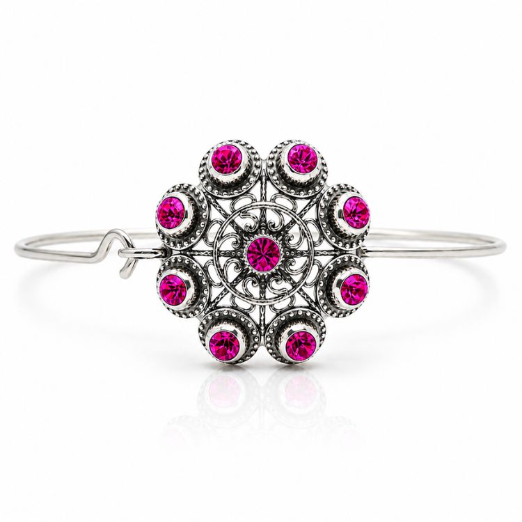 Brazalete-boton-charro-cristales-de-color-S1555-fucsia