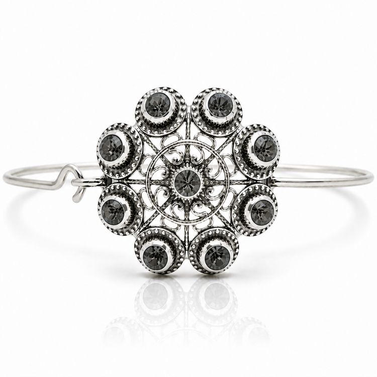 Brazalete-boton-charro-cristales-de-color-S1555-negro