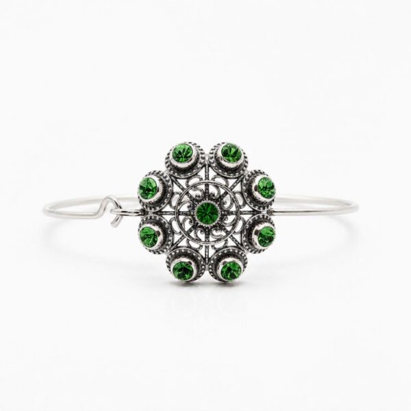 Brazalete-boton-charro-cristales-de-color-S1555-verde