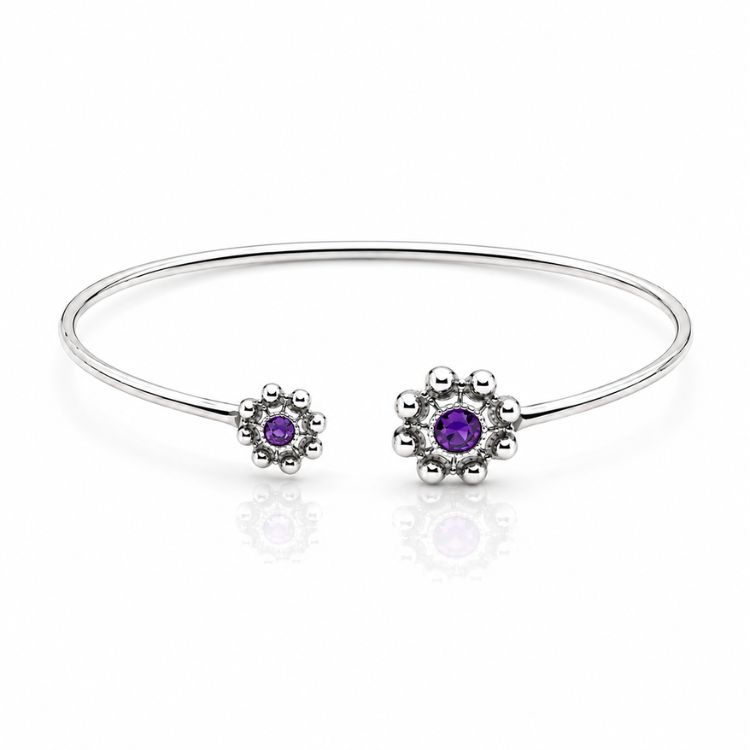 Brazalete-tubo-dos-botones-charros-mixtos-cristal-color-S1690-morado