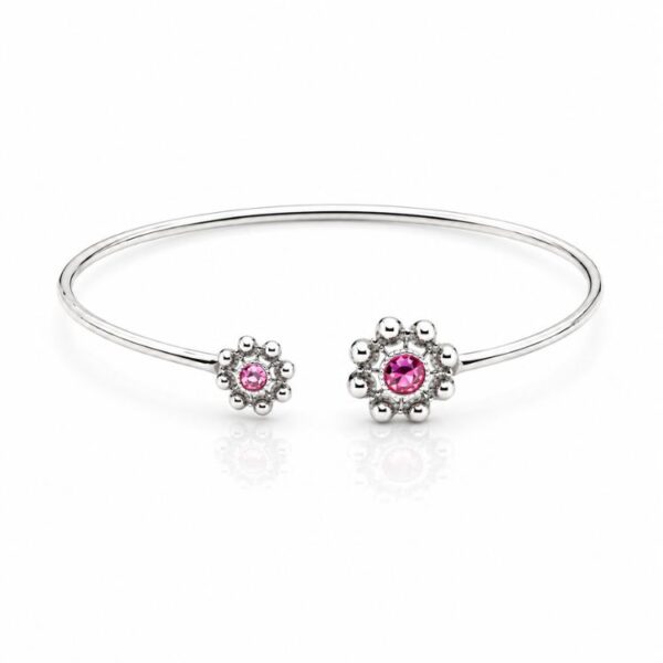 Brazalete-tubo-dos-botones-charros-mixtos-cristal-color-S1690-rosa