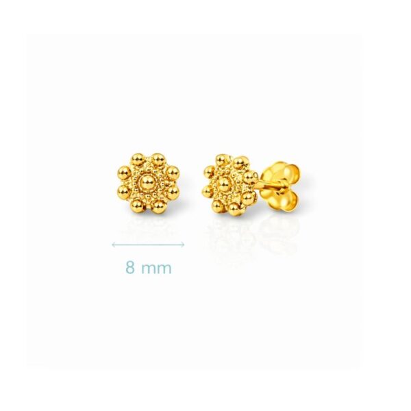 Pendientes-Charros-Dorados-8mm-S009-CH-medida