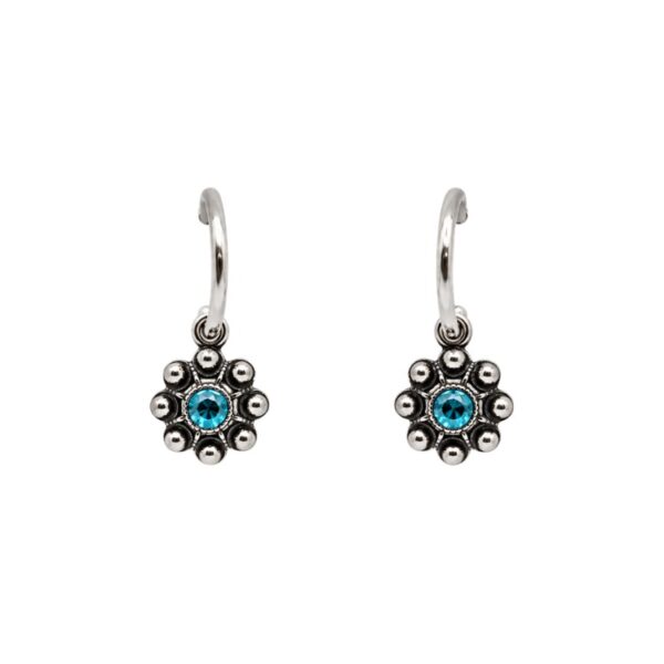 Pendientes-boton-charro-cristales-color-y-aro-pequeno-S1533S-CELESTE