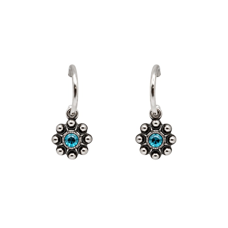 Pendientes-boton-charro-cristales-color-y-aro-pequeno-S1533S-CELESTE